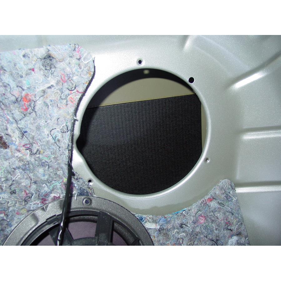 2008 Saturn Astra Rear side panel speaker removed