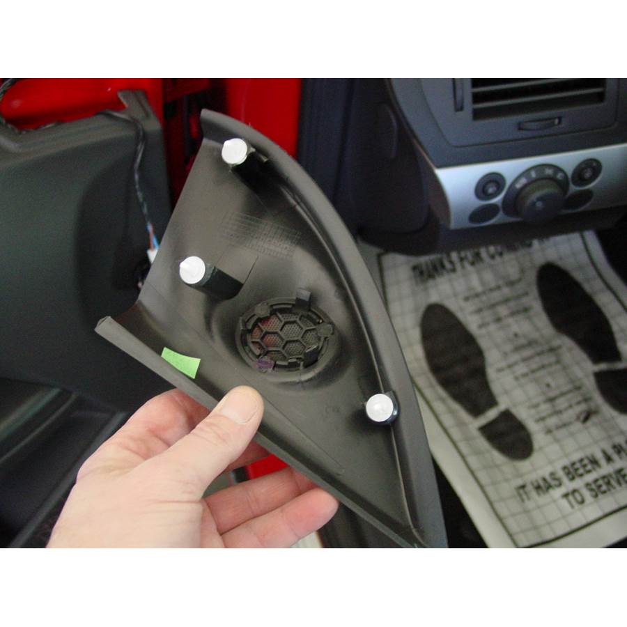 2008 Saturn Astra Front door tweeter removed