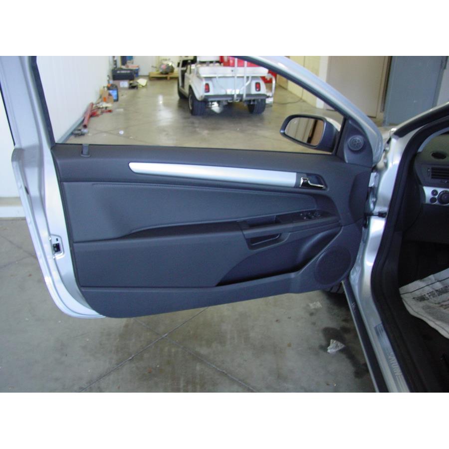 2008 Saturn Astra Front door speaker location