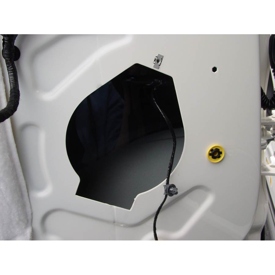 2007 Saturn Outlook Rear door speaker removed