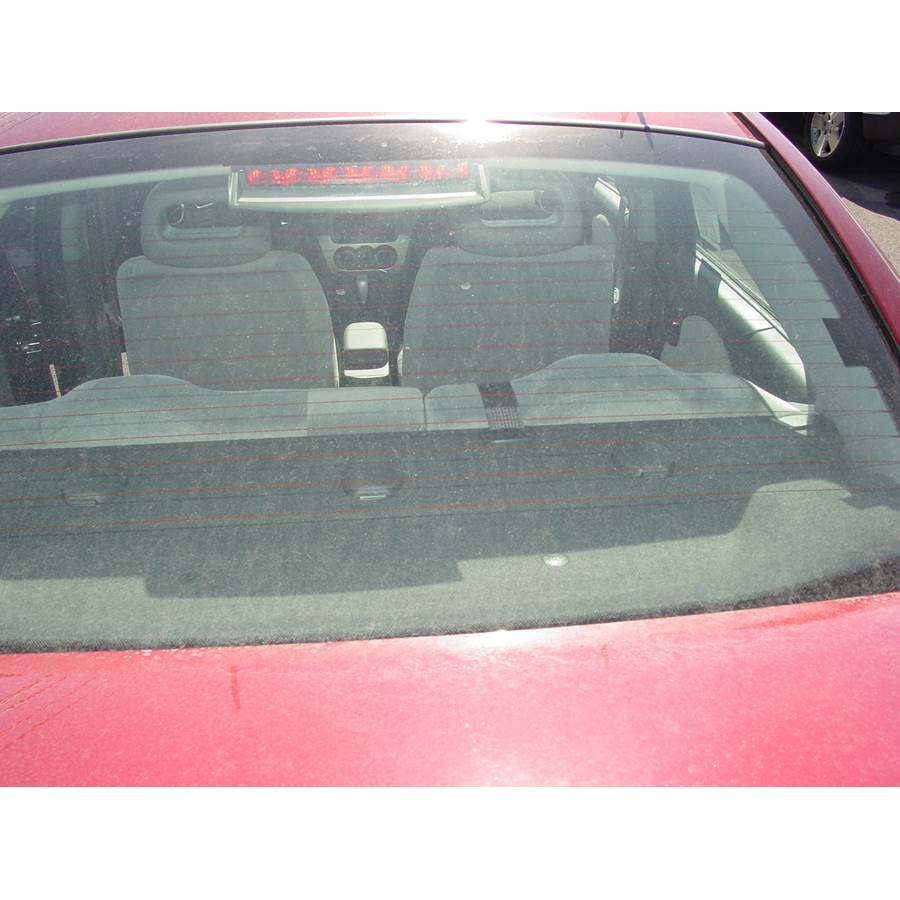 2003 Saturn ION 3 Rear deck speaker location