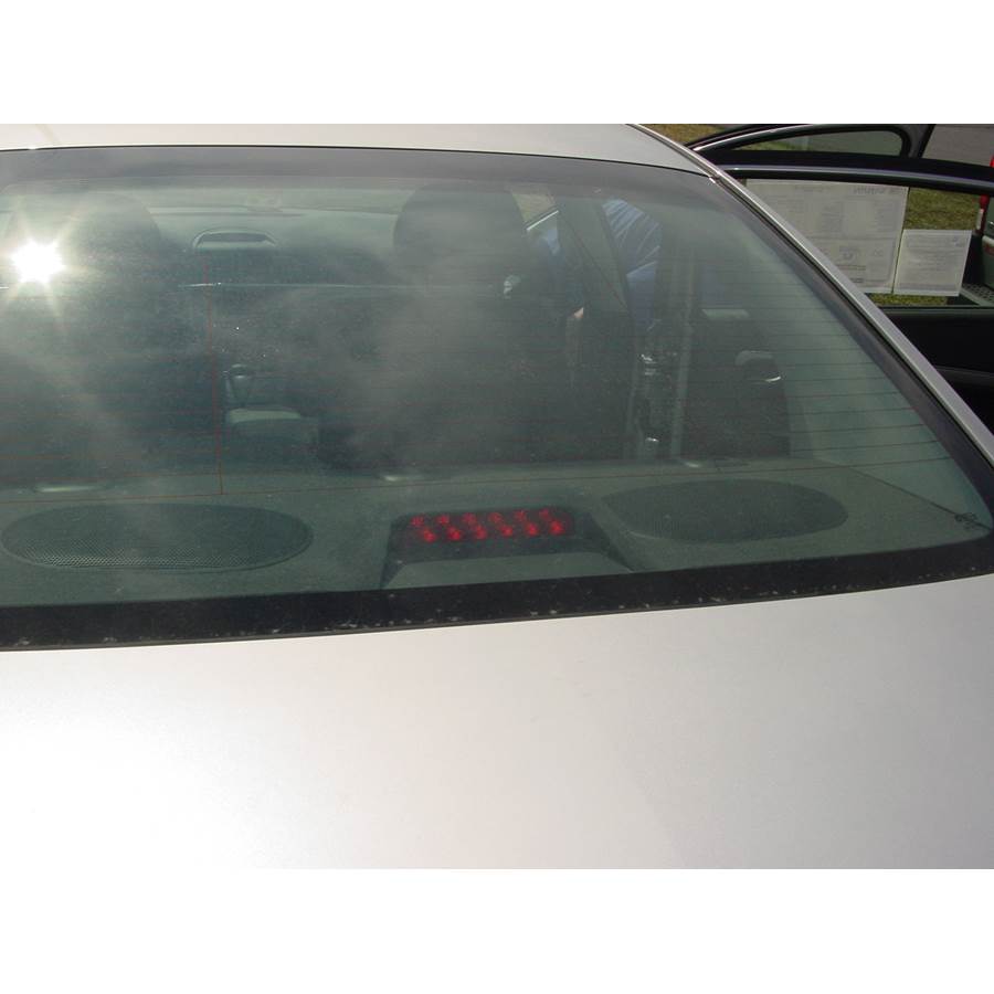 2007 Saturn Aura Rear deck speaker location