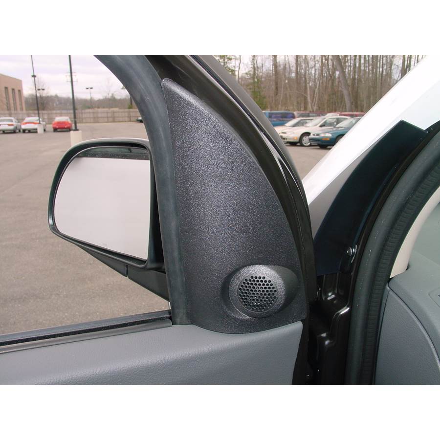 2002 Saturn VUE Front door tweeter location