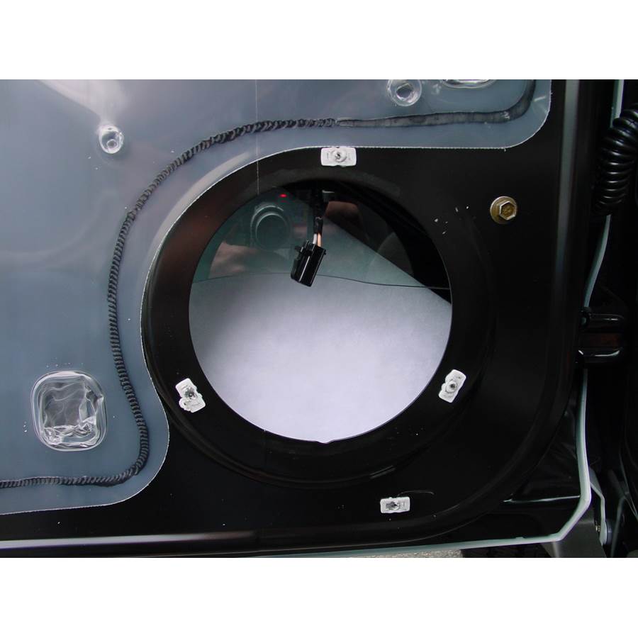 2004 Saturn VUE Front door woofer removed