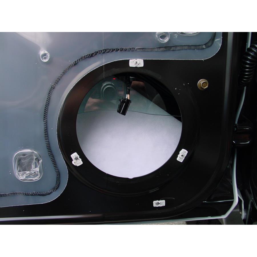 2005 Saturn VUE Front door woofer removed