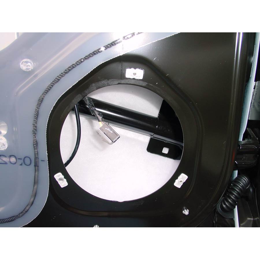 2004 Saturn VUE Rear door speaker removed