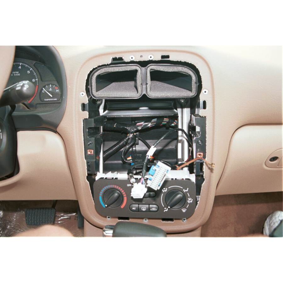 2003 Saturn L300 Factory radio removed