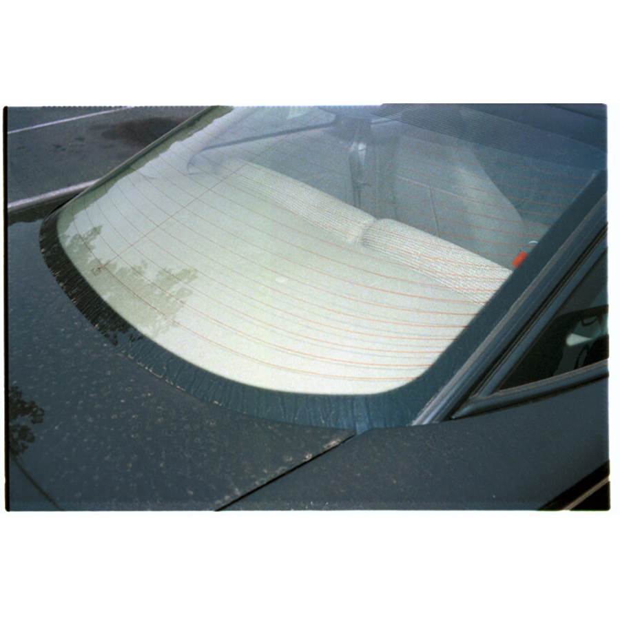 1999 Saturn SC1 Rear deck speaker location