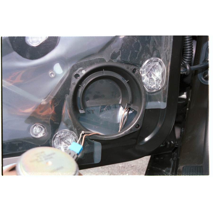 1997 Saturn SC1 Front speaker removed