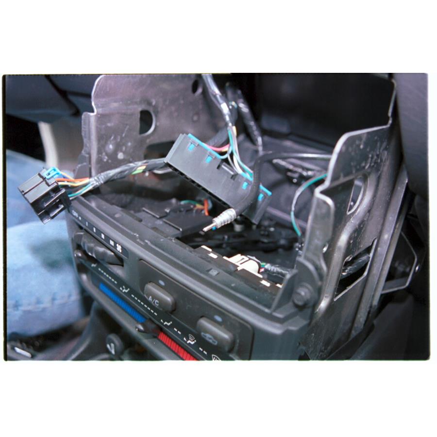 1999 Saturn SC1 Factory radio removed