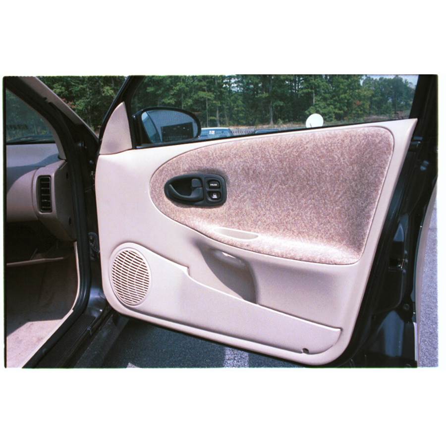 1999 Saturn SL Front door speaker location