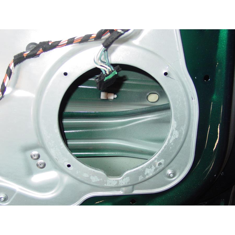 2011 Mercedes-Benz ML550 Front door woofer removed