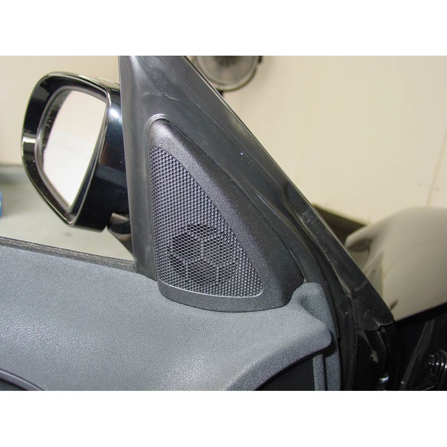 2011 Mercedes-Benz SLK-Class Front door tweeter location