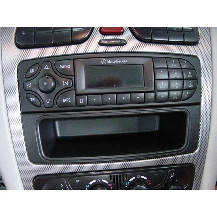 2001 Mercedes-Benz C-Class Factory Radio