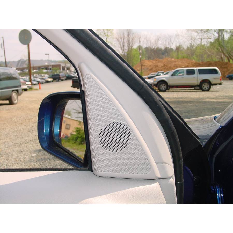 2002 Mercedes-Benz C-Class Front door tweeter location