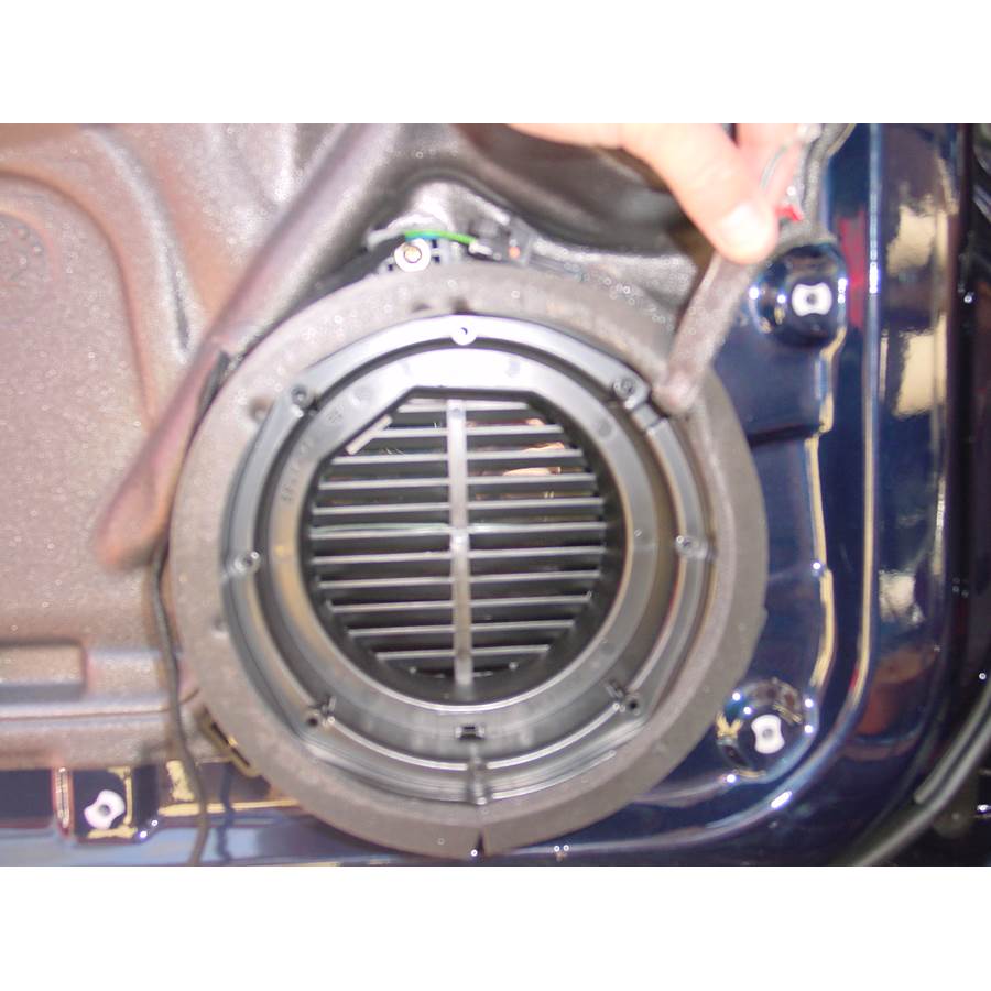 2001 Mercedes-Benz ML55 Front door woofer removed