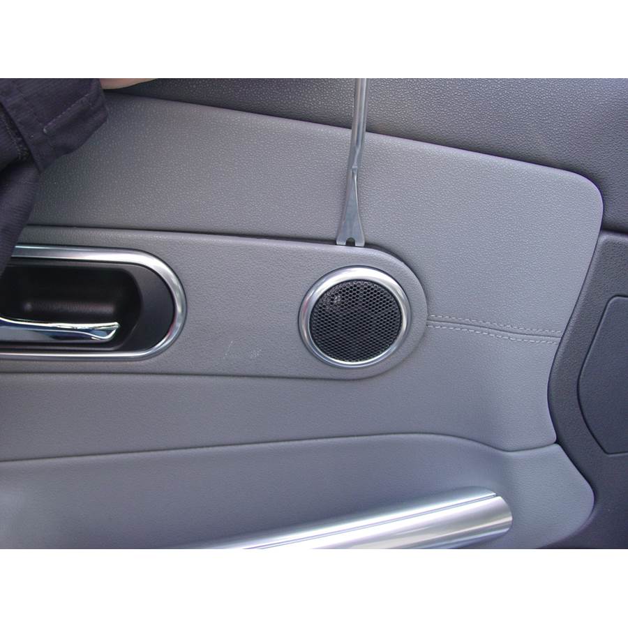 2005 Chrysler Crossfire Front door tweeter location