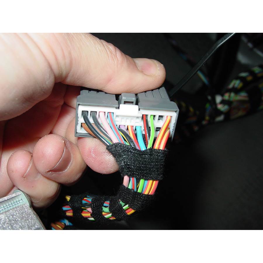 2006 Chrysler Crossfire Factory amp wiring