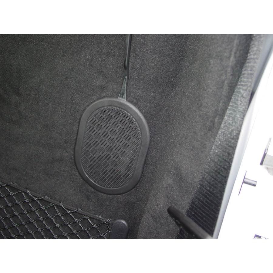 2005 Chrysler Crossfire Rear cab speaker location