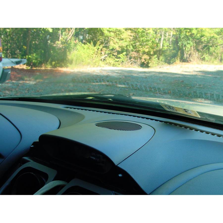 2001 Chrysler Sebring Center dash speaker location