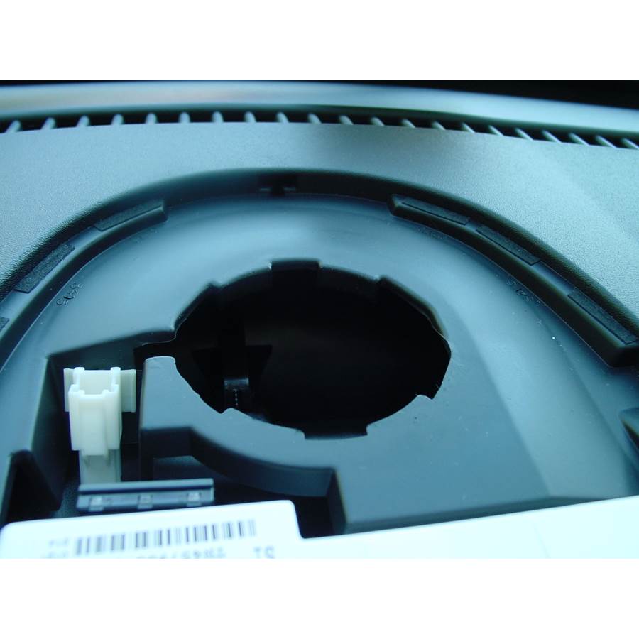 2001 Chrysler Sebring Center dash speaker removed