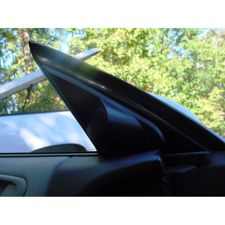 2001 Chrysler Sebring Front door tweeter location