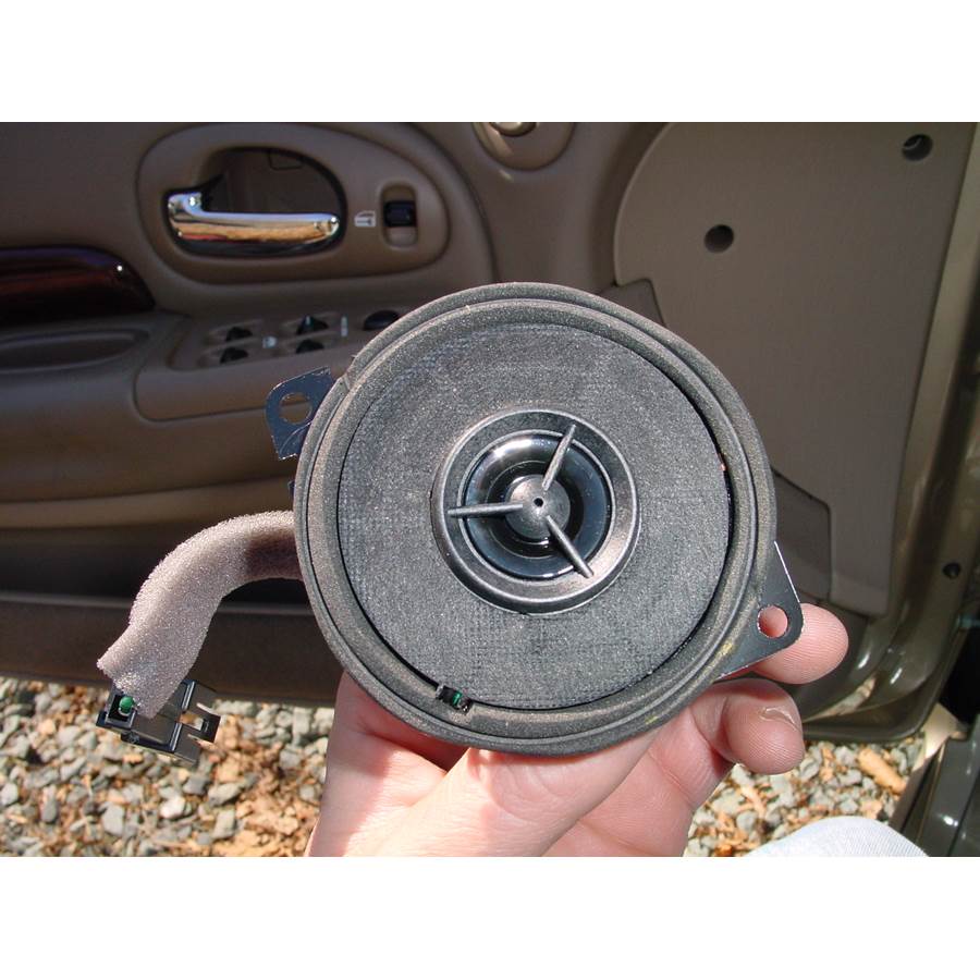 2000 Chrysler LHS Front door tweeter removed