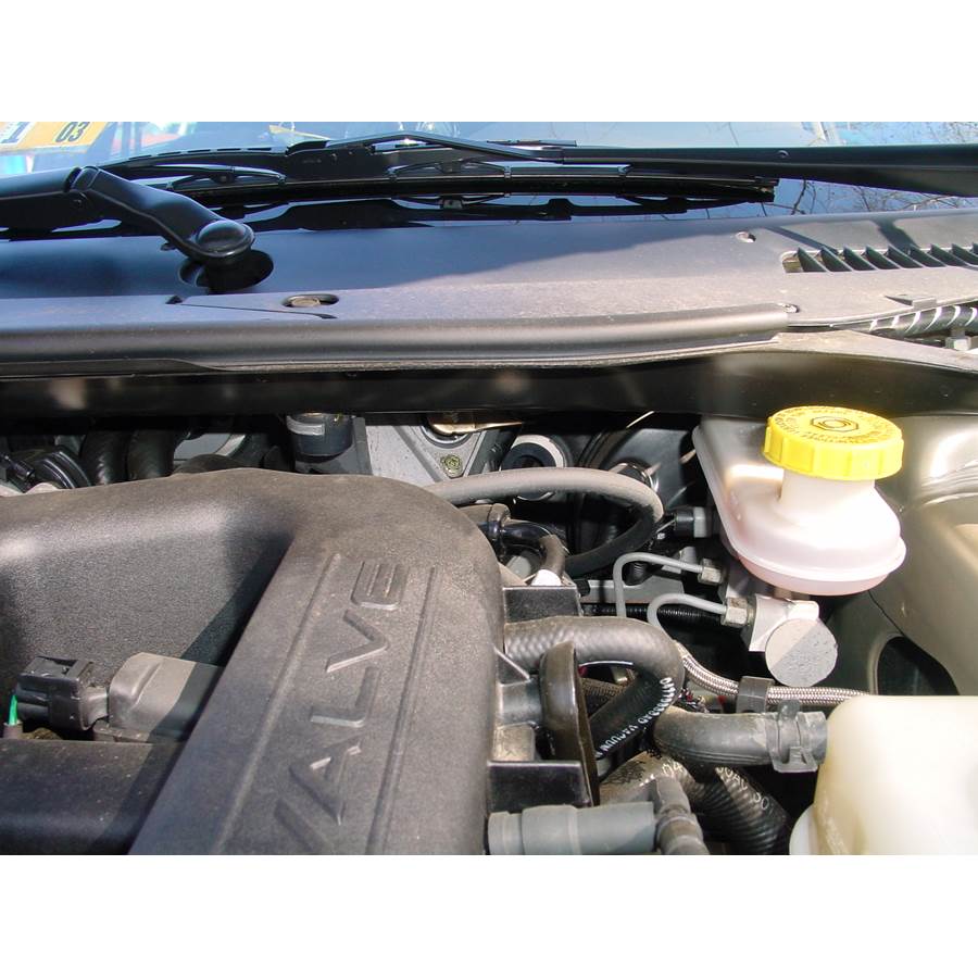 2000 Chrysler LHS Firewall access