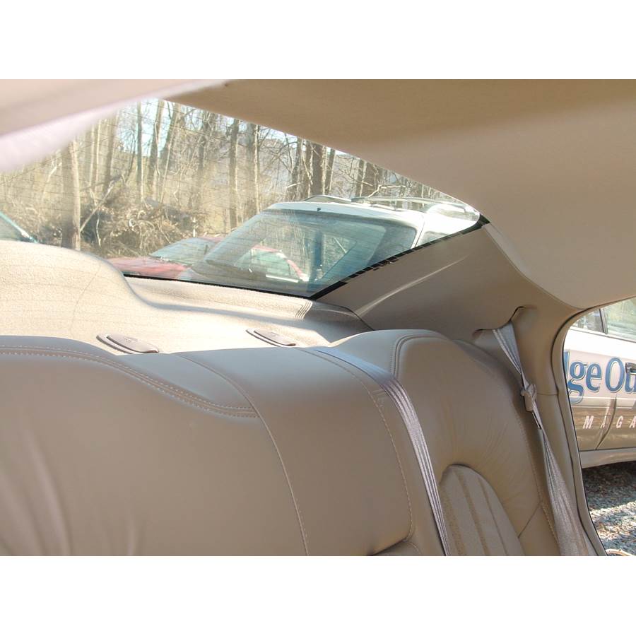 2000 Chrysler LHS Rear deck speaker location