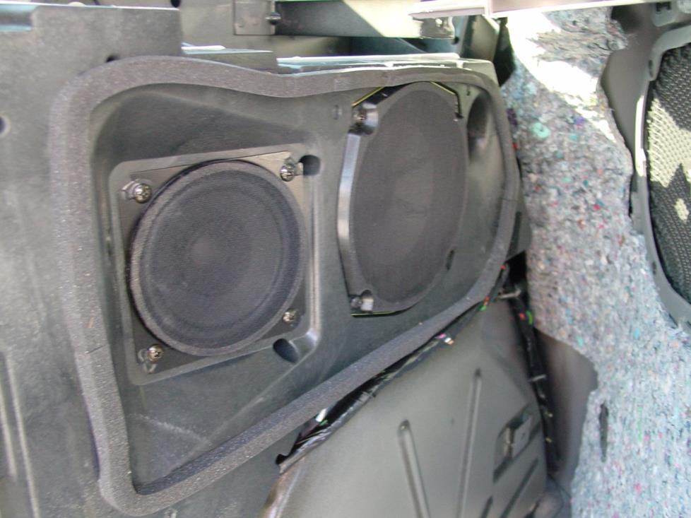 pontiac aztek rear side panel speakers