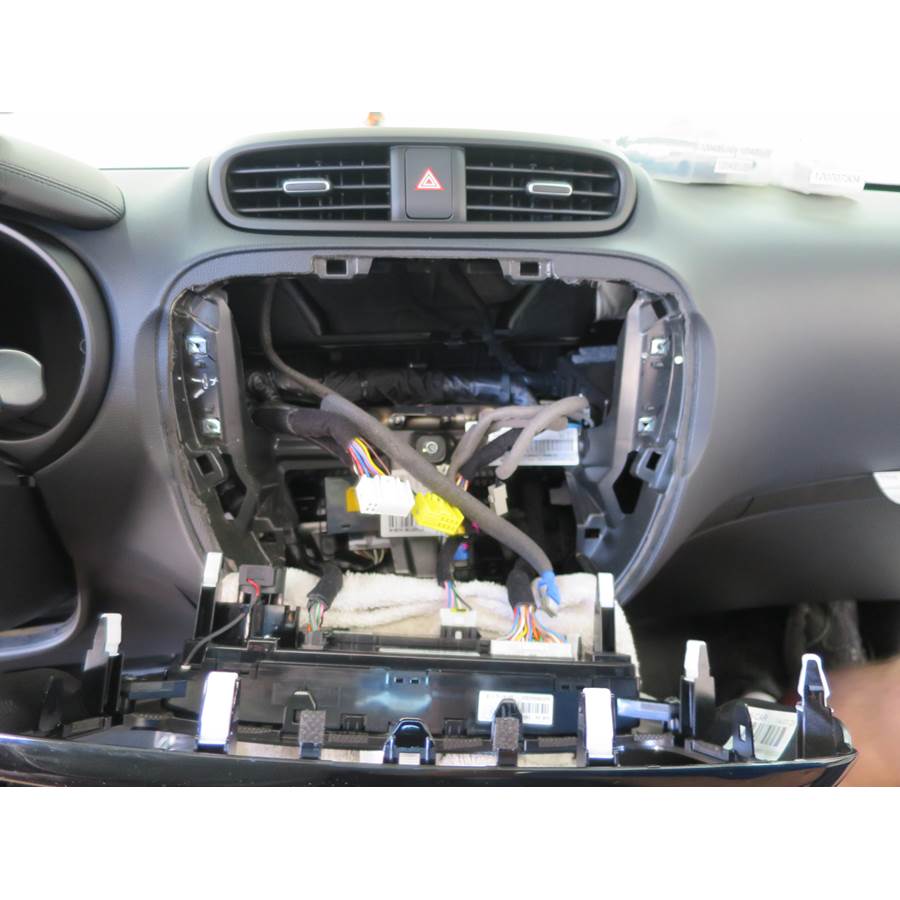 2017 Kia Soul Factory radio removed