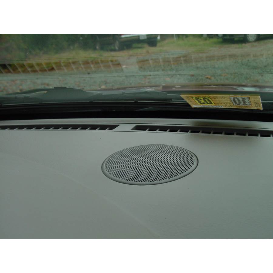 2002 Chrysler Sebring Center dash speaker location