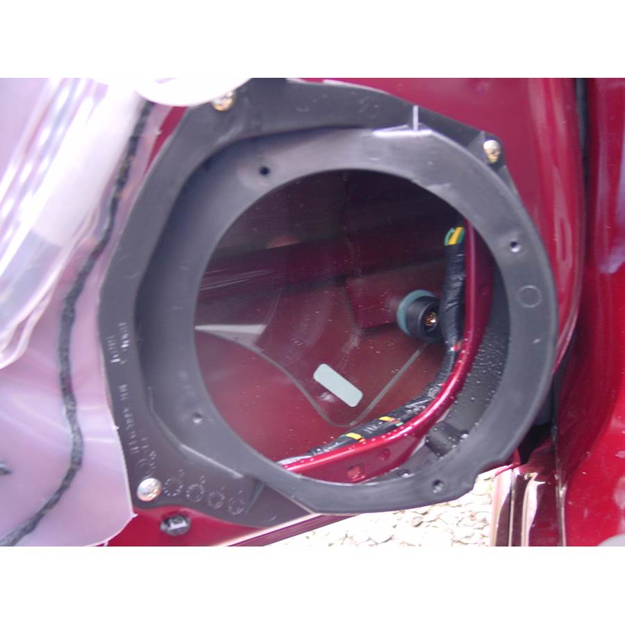 2002 Chrysler Sebring Front door woofer removed
