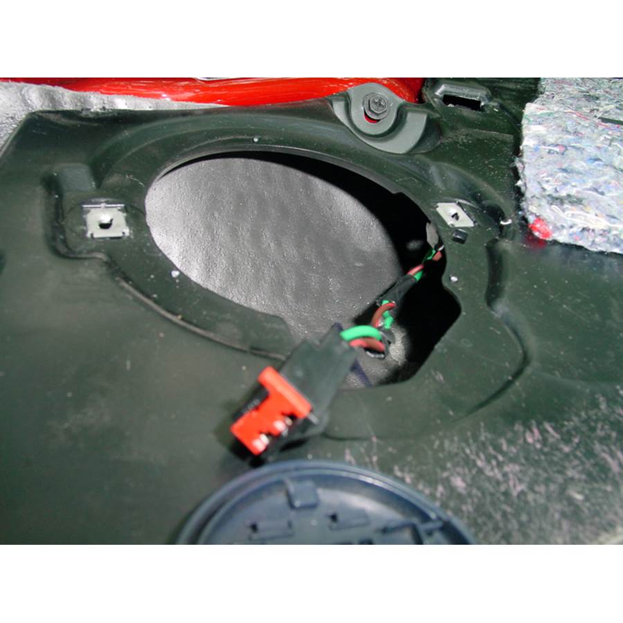2002 Chrysler Sebring Dash speaker removed