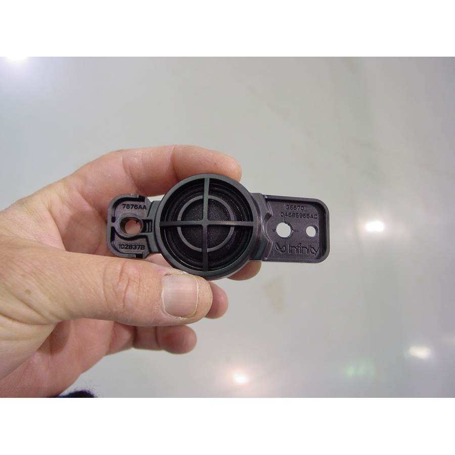 2004 Chrysler Pacifica Front door tweeter removed