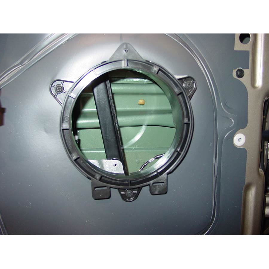 2007 Chrysler Pacifica Front door woofer removed