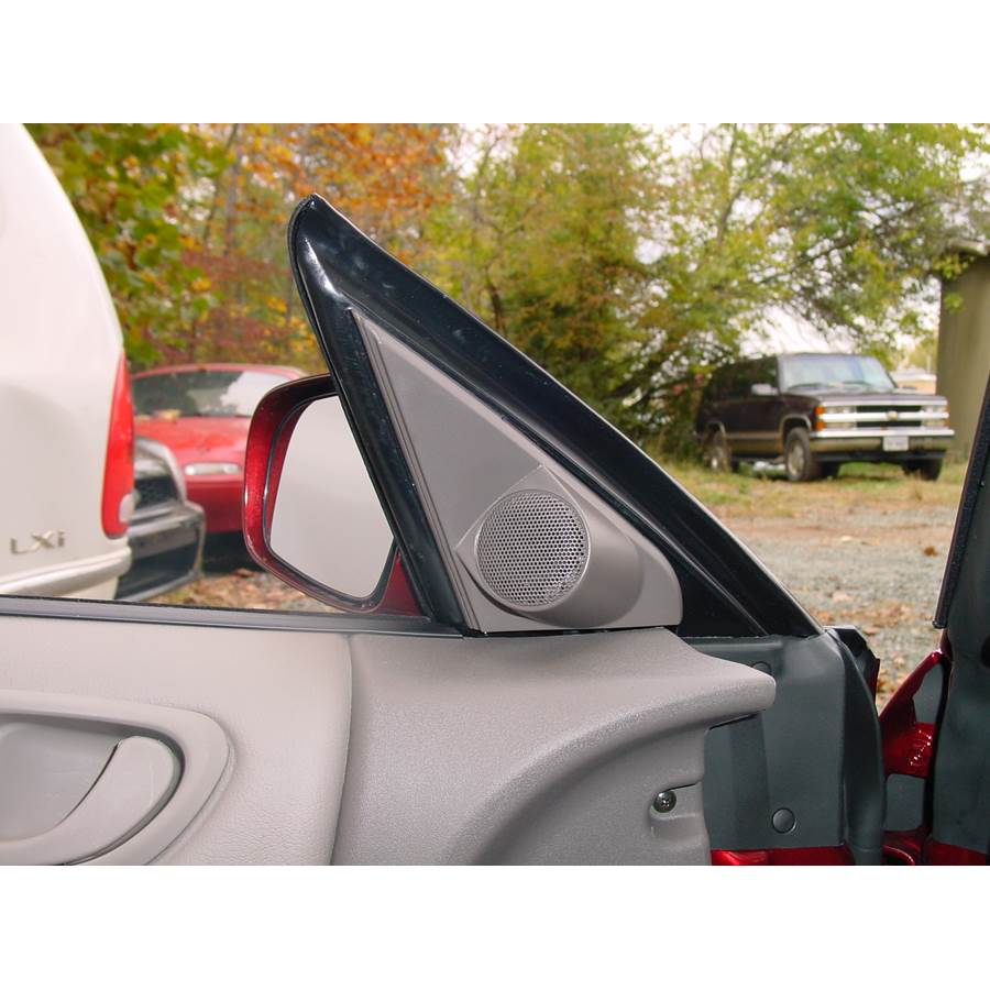2002 Chrysler Sebring Front door tweeter location