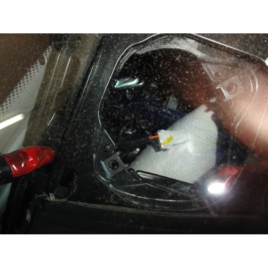 2013 Kia Optima Dash speaker removed