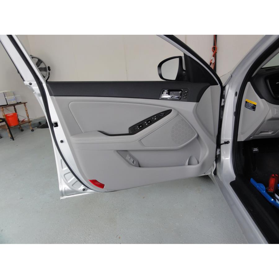 2013 Kia Optima Front door speaker location