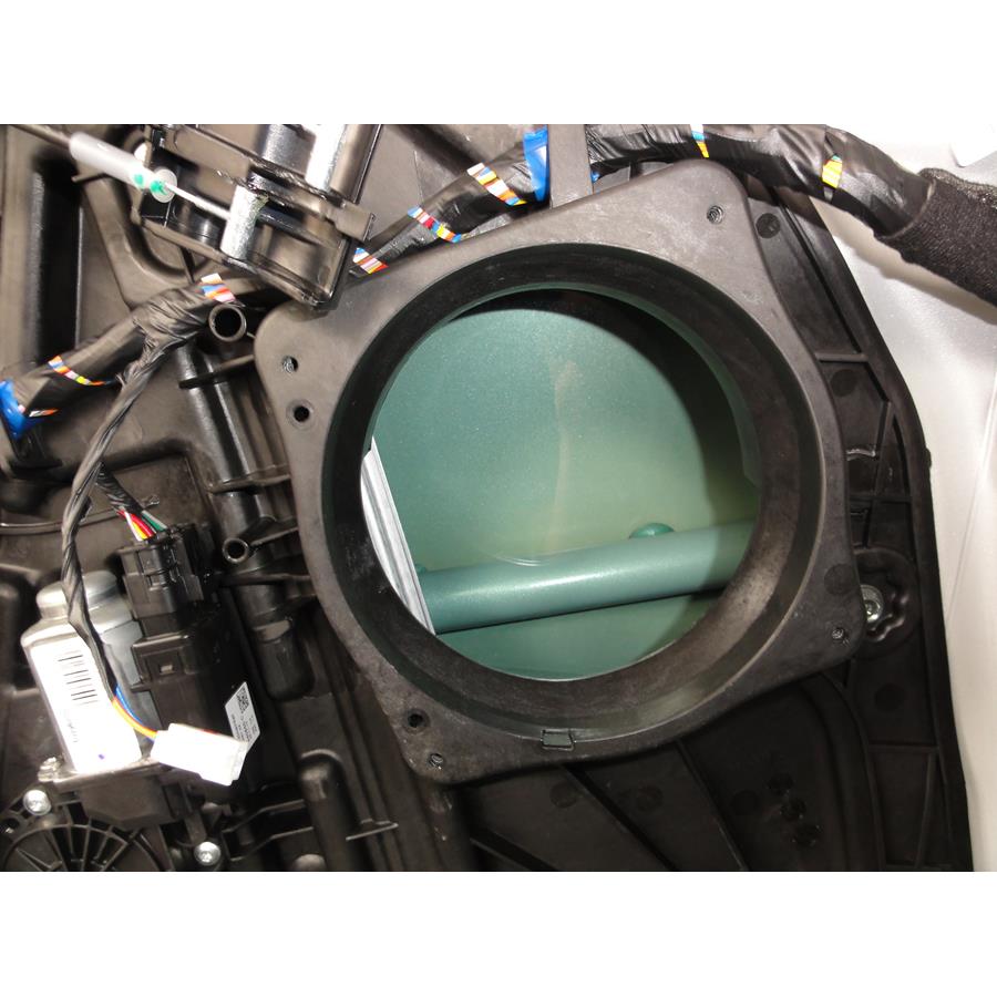 2013 Kia Optima Front speaker removed