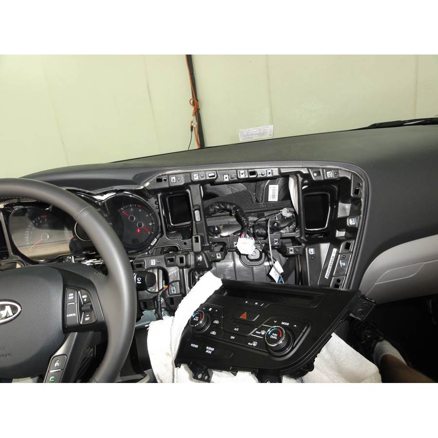 2013 Kia Optima Factory radio removed