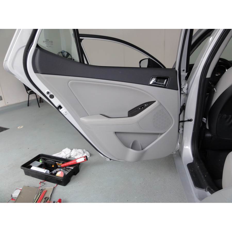 2013 Kia Optima Rear door speaker location