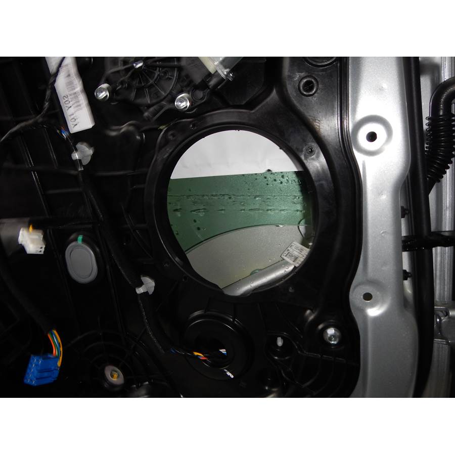 2016 Kia Forte Rear door speaker removed