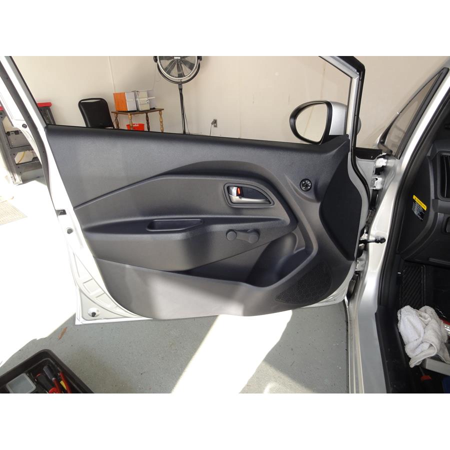 2017 Kia Rio Front door speaker location