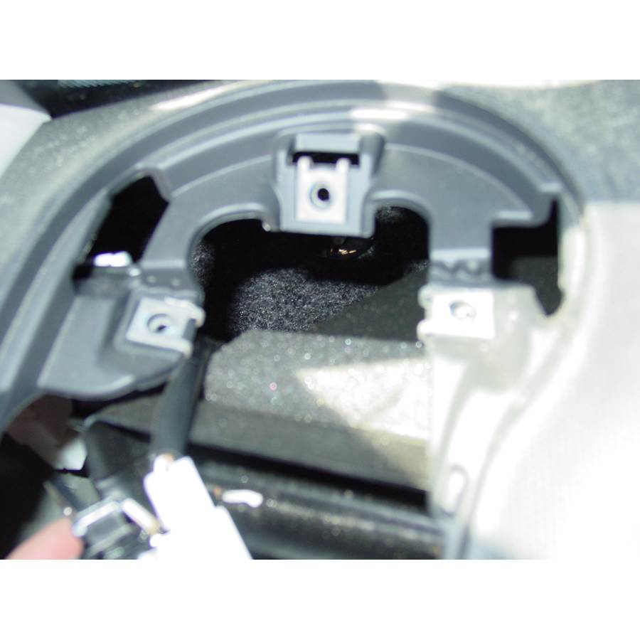 2012 Kia Soul Dash speaker removed