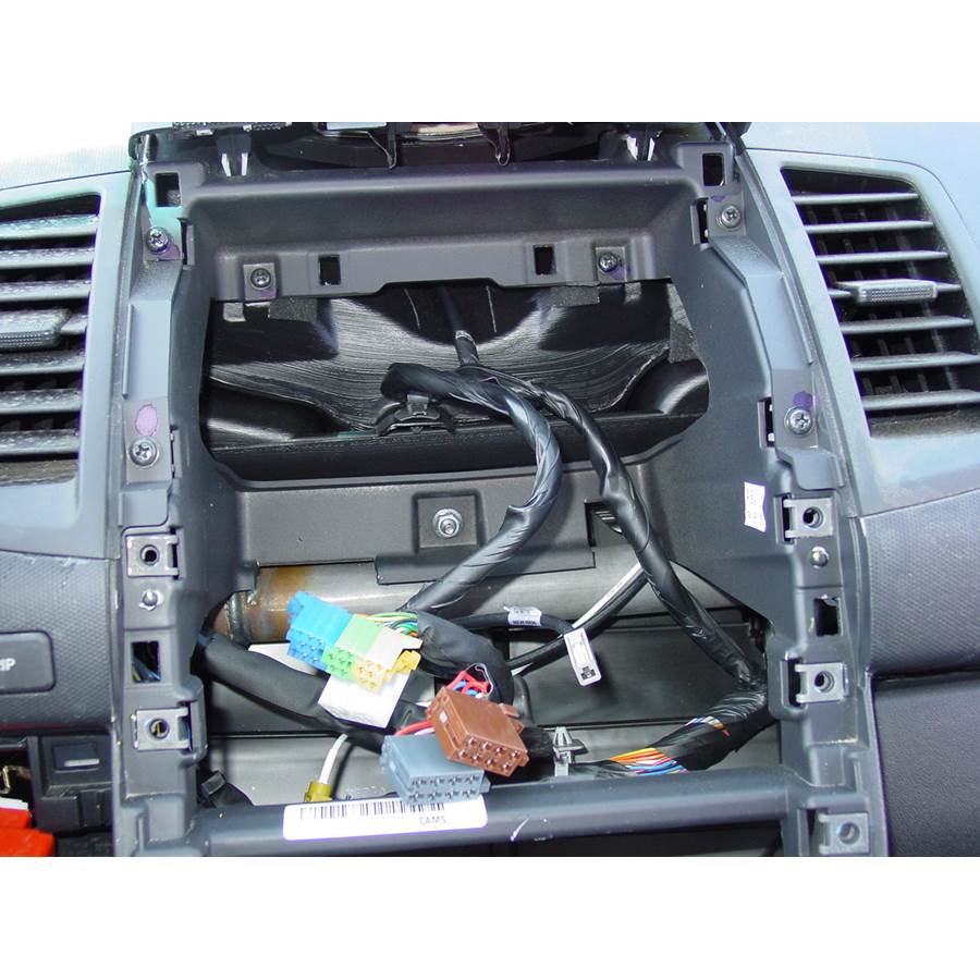 2011 Kia Soul Factory radio removed