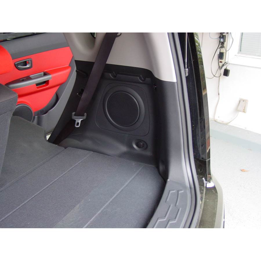 2012 Kia Soul Far-rear side speaker location
