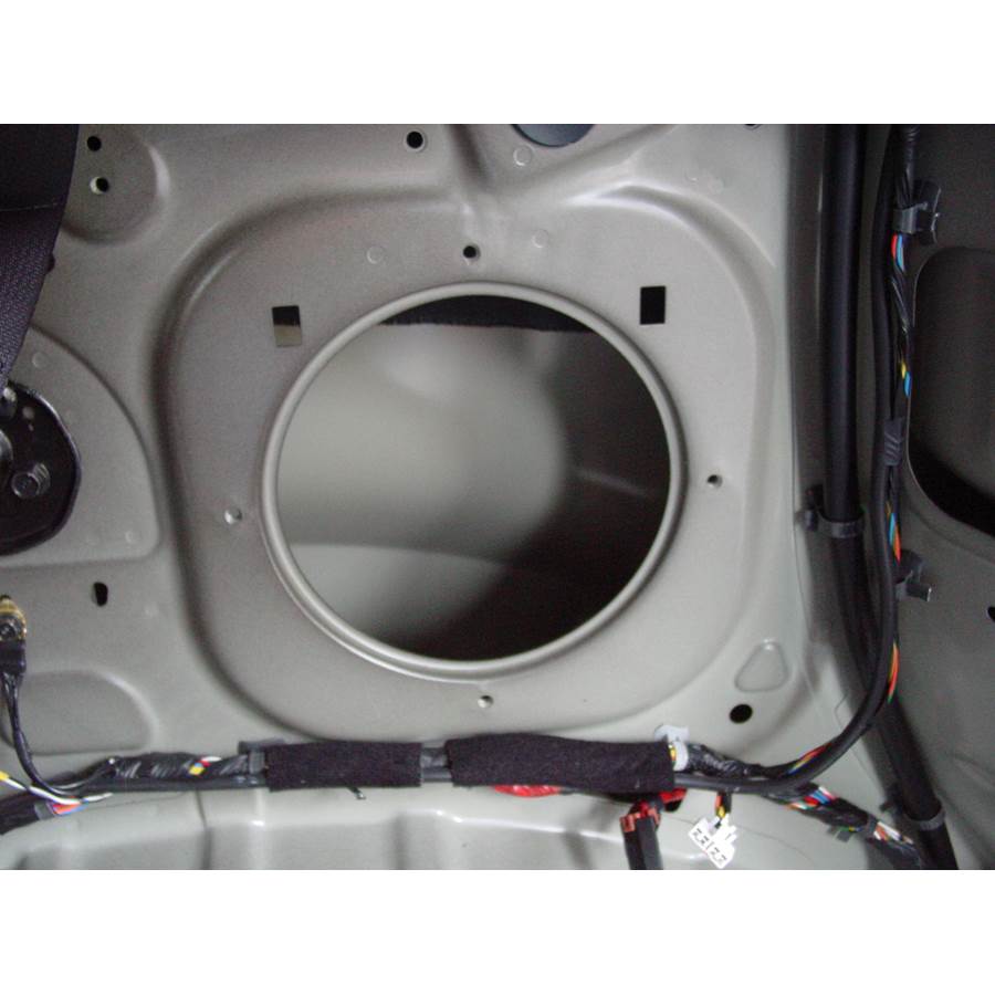 2012 Kia Soul Far-rear side speaker removed