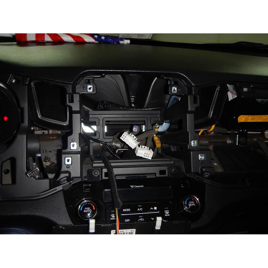 2011 Kia Sportage Factory radio removed