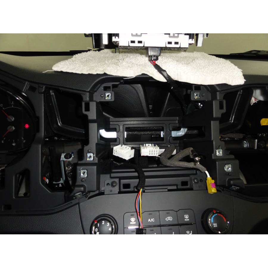 2015 Kia Sportage Factory radio removed